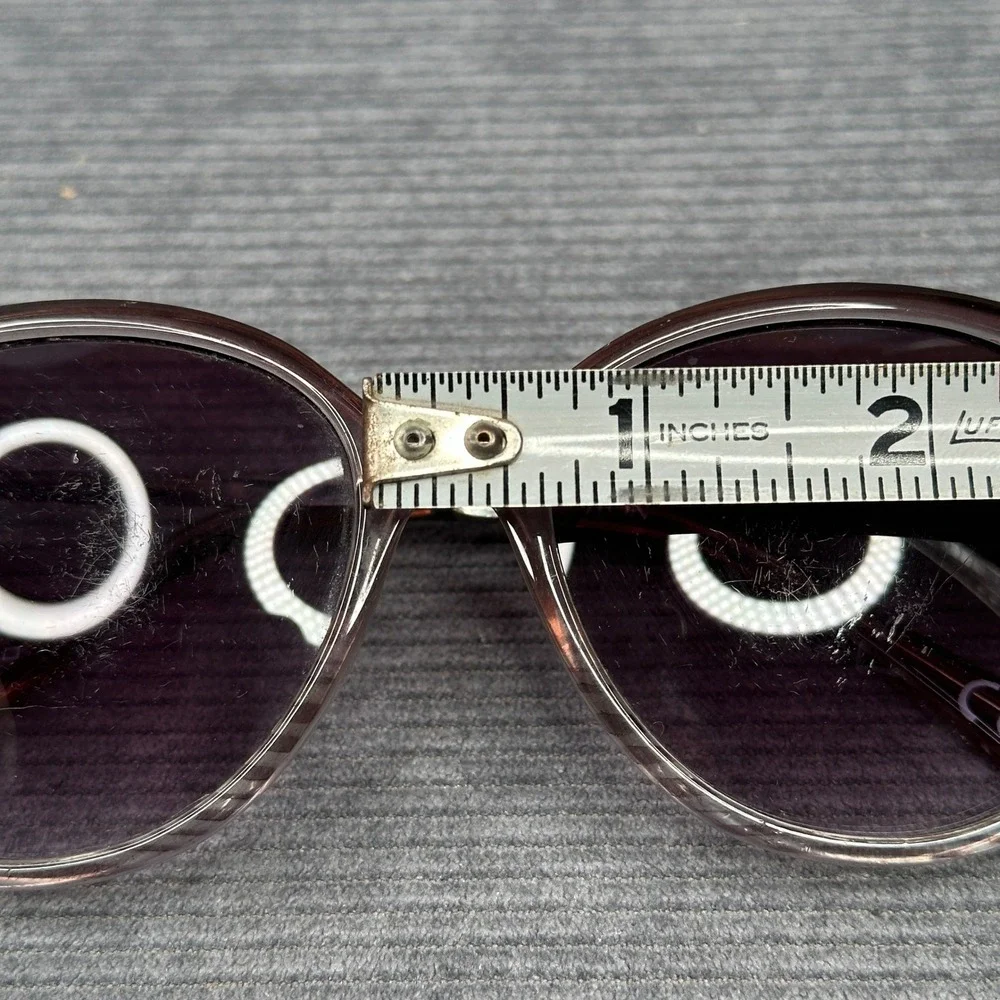 Revlon Sunglasses Mauve Translucent Oversized Gradient Lens OL0817 RVN 5C MCV